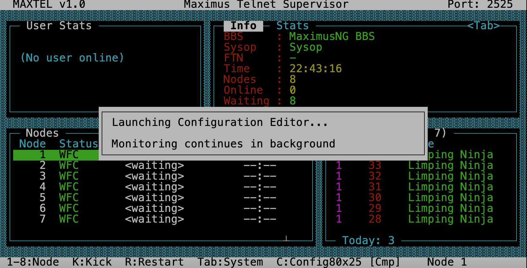 MaxTel Inline Config Launch